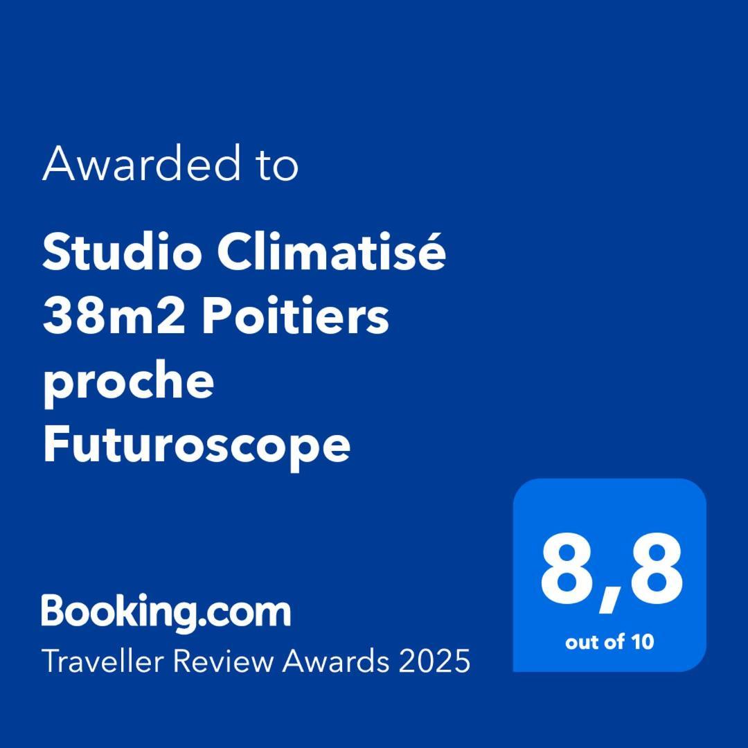 Studio Climatise 38M2 Poitiers Proche Futuroscope Buxerolles Pokoj fotografie